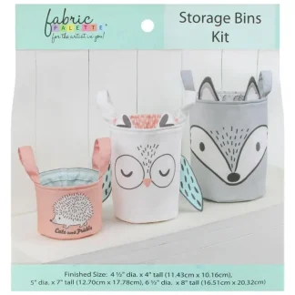 Fabric Editions Storage Bins Kit - Little Painter Art | Exploring the Endless Possibilities of Art^ Fashion