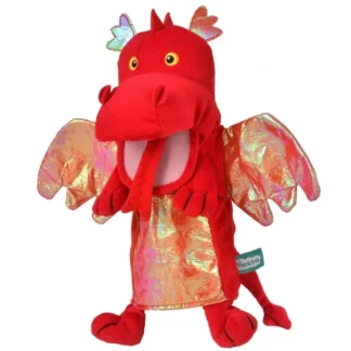 Fiesta Crafts Hand Puppet - Red Dragon - Little Painter Art | Exploring the Endless Possibilities of Art^ New