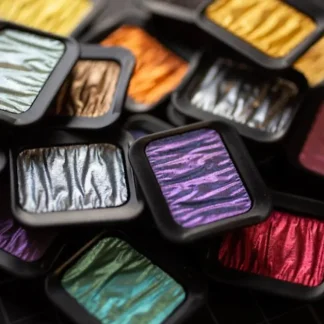 Finetec Mica Pearlescent Watercolour Pans - Little Painter Art | Exploring the Endless Possibilities of Art^ Hot