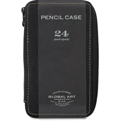 Global Art Canvas Pencil Case - Black - Little Painter Art | Exploring the Endless Possibilities of Art Cheap