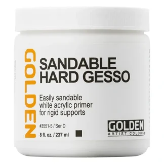 Golden Sandable Hard Gesso - 237ml - Little Painter Art | Exploring the Endless Possibilities of Art^ Clearance