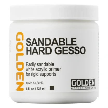 Golden Sandable Hard Gesso - 237ml - Little Painter Art | Exploring the Endless Possibilities of Art^ Clearance