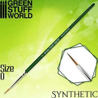 GREEN SERIES Synthetic Brush - Size 0 - Little Painter Art | Exploring the Endless Possibilities of Art^ Outlet