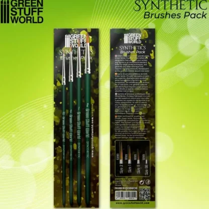 GREEN SERIES Synthetic Brush Set - Little Painter Art | Exploring the Endless Possibilities of Art^ Flash Sale