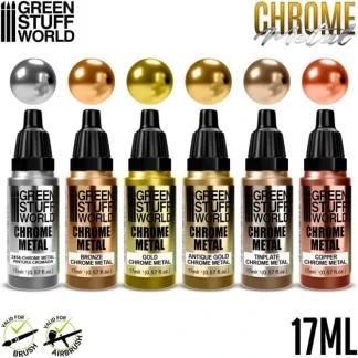 GSW Paint Set - CHROME METAL - Little Painter Art | Exploring the Endless Possibilities of Art^ Fashion