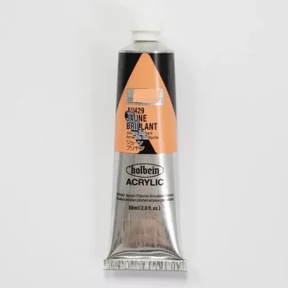 Holbein Acrylic Heavy body AU429 Jaune Brillant A 60ml - Little Painter Art | Exploring the Endless Possibilities of Art^ Clearance