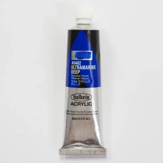 Holbein Acrylic Heavy body AU482 Ultramarine Deep A 60ml - Little Painter Art | Exploring the Endless Possibilities of Art^ Online