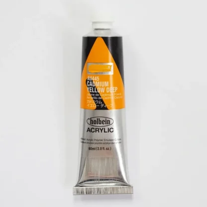 Holbein Acrylic Heavy body AU445 Cadmium Yellow Deep D 60ml - Little Painter Art | Exploring the Endless Possibilities of Art^ Outlet