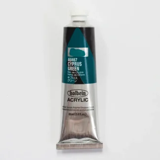 Holbein Acrylic Heavy body AU467 Cyprus Green E 60ml - Little Painter Art | Exploring the Endless Possibilities of Art^ Best Sale