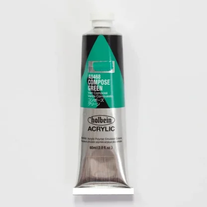 Holbein Acrylic Heavy body AU468 Compose Green B 60ml - Little Painter Art | Exploring the Endless Possibilities of Art^ New