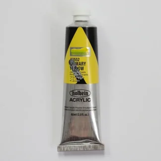 Holbein Acrylic Heavy body AU552 Primary Yellow B 60ml - Little Painter Art | Exploring the Endless Possibilities of Art^ Shop