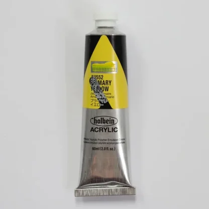 Holbein Acrylic Heavy body AU552 Primary Yellow B 60ml - Little Painter Art | Exploring the Endless Possibilities of Art^ Shop