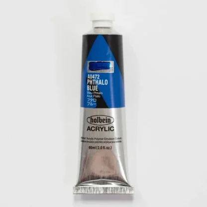 Holbein Acrylic Heavy body AU472 Phthalo Blue B 60ml - Little Painter Art | Exploring the Endless Possibilities of Art^ Fashion