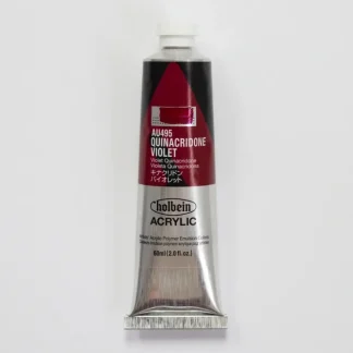 Holbein Acrylic Heavy body AU495 Quinacridone Violet C 60ml - Little Painter Art | Exploring the Endless Possibilities of Art^ Fashion