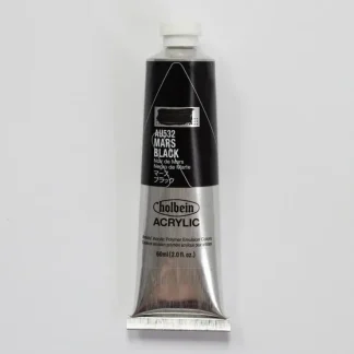 Holbein Acrylic Heavy body AU532 Mars Black A 60ml - Little Painter Art | Exploring the Endless Possibilities of Art^ Online