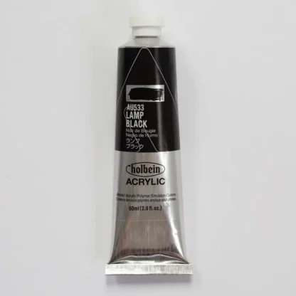 Holbein Acrylic Heavy body AU533 Lamp Black A 60ml - Little Painter Art | Exploring the Endless Possibilities of Art^ Flash Sale