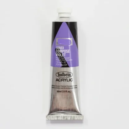 Holbein Acrylic Heavy body AU503 Compose Violet B 60ml - Little Painter Art | Exploring the Endless Possibilities of Art^ Best Sale