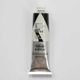 Holbein Acrylic Heavy body AU539 Grey V-8 A 60ml - Little Painter Art | Exploring the Endless Possibilities of Art^ Best