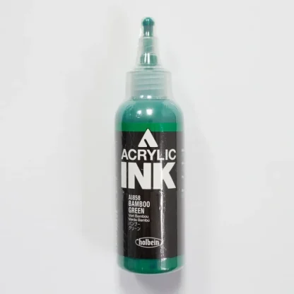 Holbein Acrylic Ink AI858 Bamboo Green B 100ml - Little Painter Art | Exploring the Endless Possibilities of Art^ Outlet