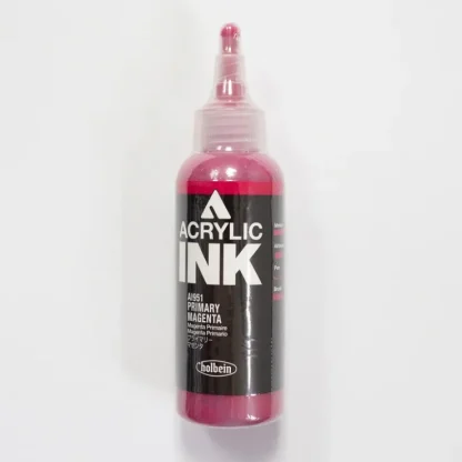 Holbein Acrylic Ink AI951 Primary Magenta B 100ml - Little Painter Art | Exploring the Endless Possibilities of Art^ New