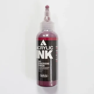 Holbein Acrylic Ink AI801 Quina. Crimson D 100ml - Little Painter Art | Exploring the Endless Possibilities of Art^ Online