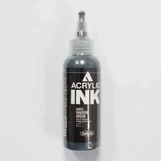 Holbein Acrylic Ink AI853 Shadow Green D 100ml - Little Painter Art | Exploring the Endless Possibilities of Art^ Fashion