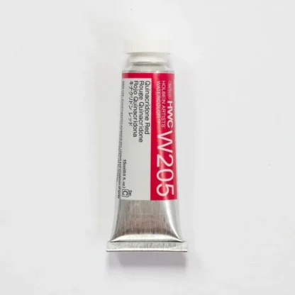 Holbein Artists' Watercolor 15ml W205 Quinacridone Red C - Little Painter Art | Exploring the Endless Possibilities of Art^ Online