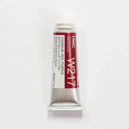 Holbein Artists' Watercolor 15ml W217 Cadmium Red Purple E - Little Painter Art | Exploring the Endless Possibilities of Art^ Hot
