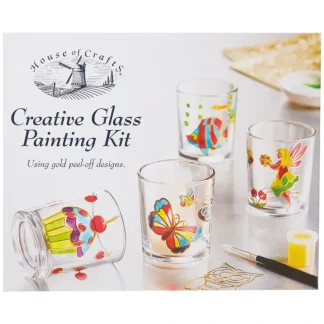 House of Crafts - Creative Glass Painting Kit - Little Painter Art | Exploring the Endless Possibilities of Art^ Hot