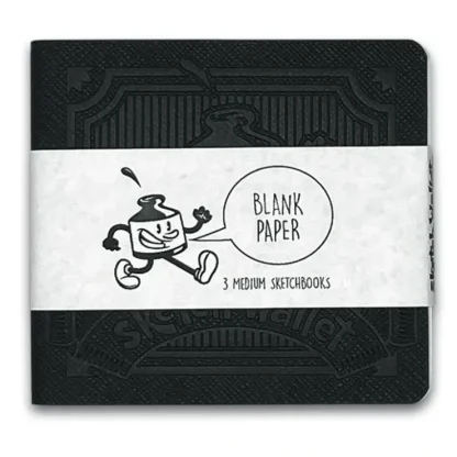 Inky's Medium Blank Paper Sketchbooks 3pk - Little Painter Art | Exploring the Endless Possibilities of Art^ Hot
