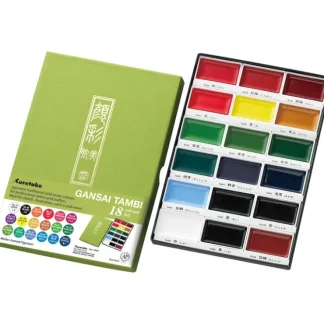 Kuretake Zig Gansai Tambi Watercolour Set 18pk - Little Painter Art | Exploring the Endless Possibilities of Art^ Cheap