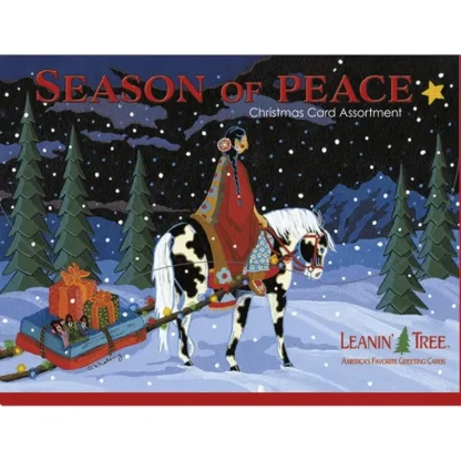 Leanin' Tree Holiday Boxed Cards 20pk Season Of Peace Assortment - Little Painter Art | Exploring the Endless Possibilities of Art^ Fashion