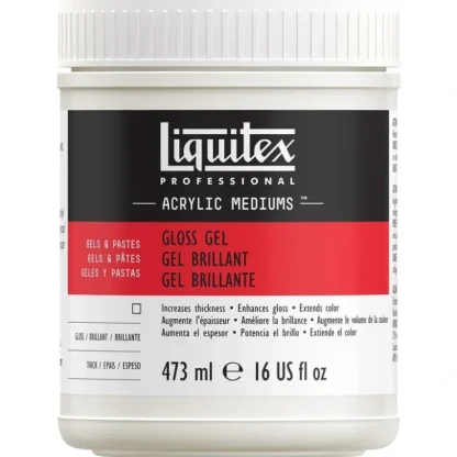 Liquitex Professional Gel Medium Gloss 16oz - Little Painter Art | Exploring the Endless Possibilities of Art^ Cheap