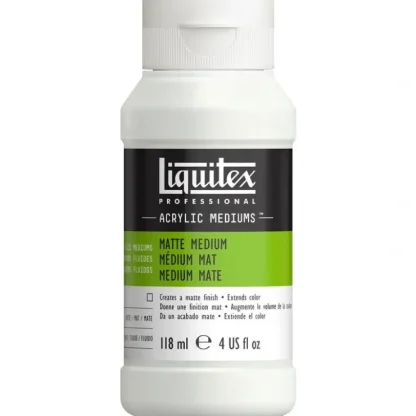 Liquitex Professional Matte Medium 4oz - Little Painter Art | Exploring the Endless Possibilities of Art^ Flash Sale