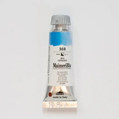 Maimeri Blu 12ml 368 Cerulean Blue - Little Painter Art | Exploring the Endless Possibilities of Art^ New