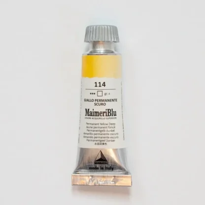 Maimeri Blu 12ml 114 Permanent Yellow Deep - Little Painter Art | Exploring the Endless Possibilities of Art^ Hot