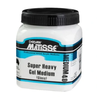 Matisse Acrylic Medium MM40 Super Heavy Gel Medium (Gloss Medium) - Little Painter Art | Exploring the Endless Possibilities of Art^ Flash Sale