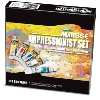 Matisse Structure Impressionist Set 5x75ml - Little Painter Art | Exploring the Endless Possibilities of Art^ Sale