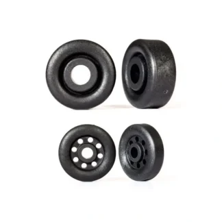 9461 Traxxas Wheels, wheelie bar, black (26mm (2), 18mm (2)) - Little Painter Art | Exploring the Endless Possibilities of Art Best